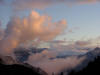 Sonnenuntergang - ein schner Abend - Sarsteinalm