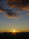 Sonnenuntergang - ein schner Abend - Sarsteinalm