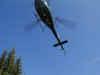 Hubschrauber - Transport auf den Sarstein JPG (29253 Byte)