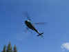 Hubschrauber - Transport auf den Sarstein JPG (29831 Byte)