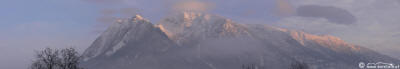 Sarstein - Sarsteinalm - Panorama - Panoramabild - Panoramaaufnahme - Salzkammergut - AutoStitch